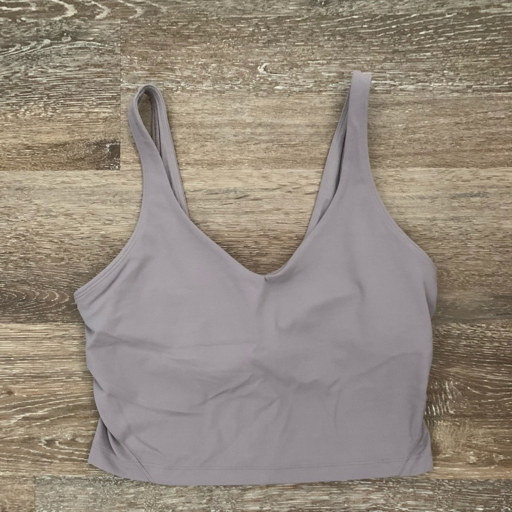 NWOT Lululemon align tank size 8 violet verbena